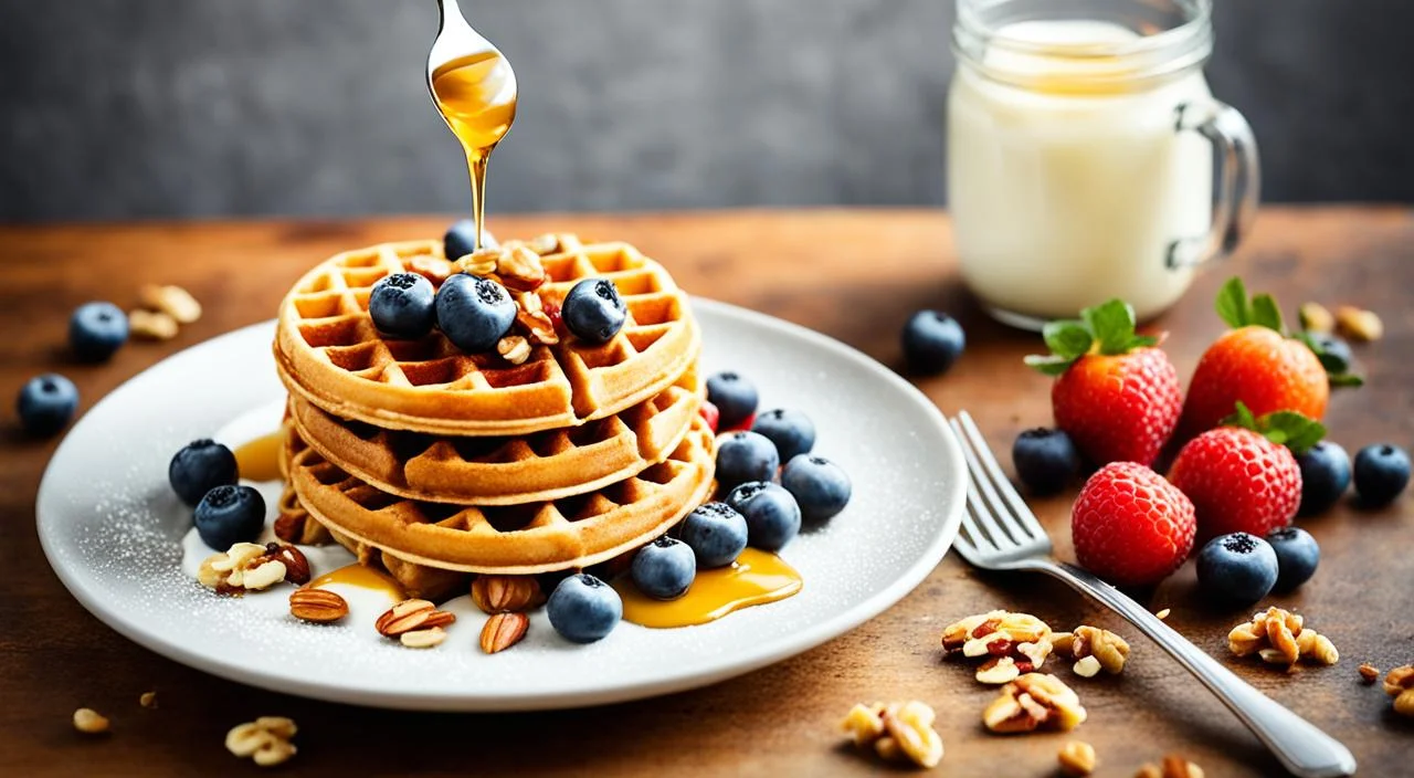 Easy Gluten Free Protein Waffle Recipe