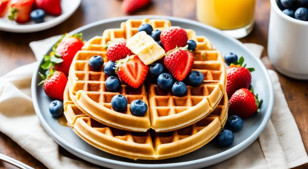 gluten free protein waffles