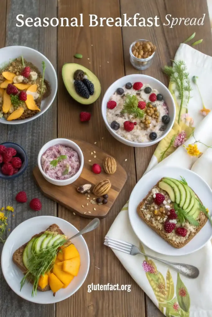 Seasonal gluten-free egg-free breakfast ideas for year-round health