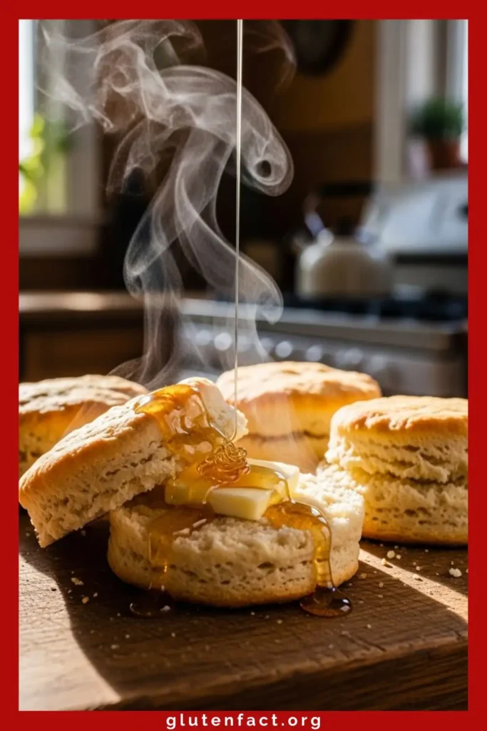 Fluffy gluten-free biscuits