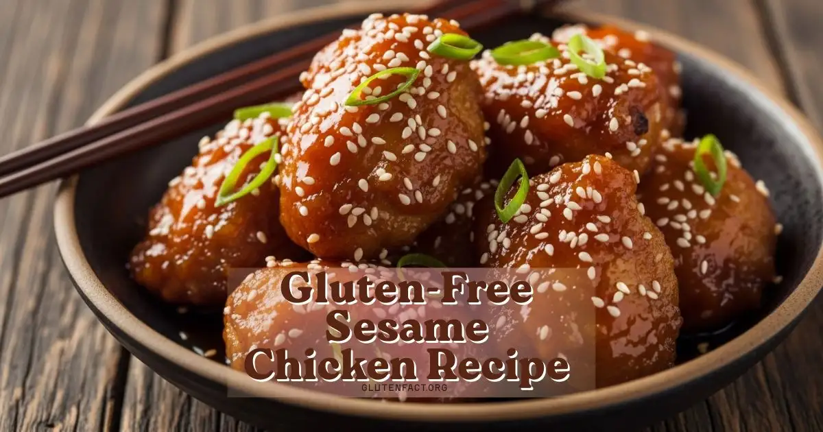 Gluten-Free Sesame Chicken Recipe