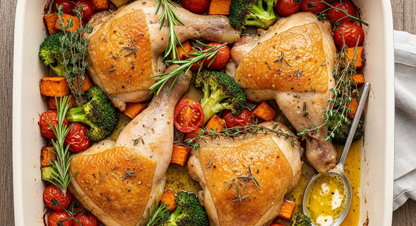 Gluten-Free Baked Chicken Hindquarters Recipe
