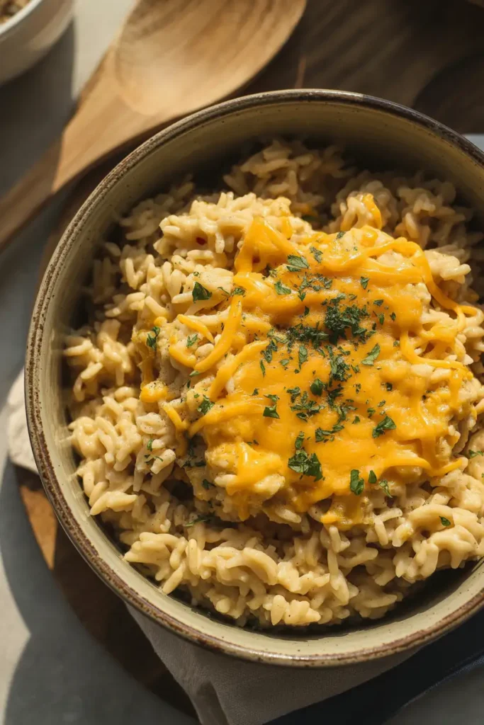 Gluten-Free Cheesy Rice Recipe