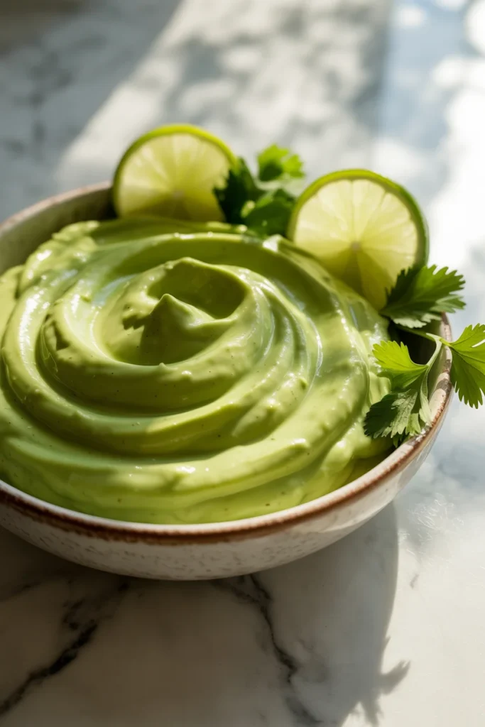Avocado dipping sauce ideas