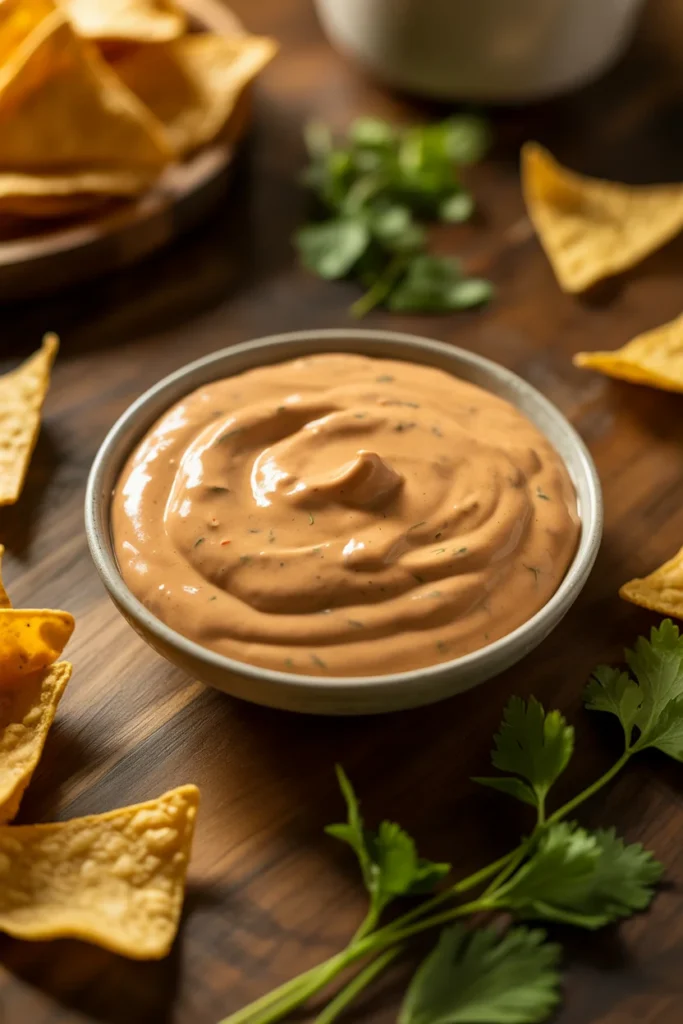 Chipotle ranch dipping sauce