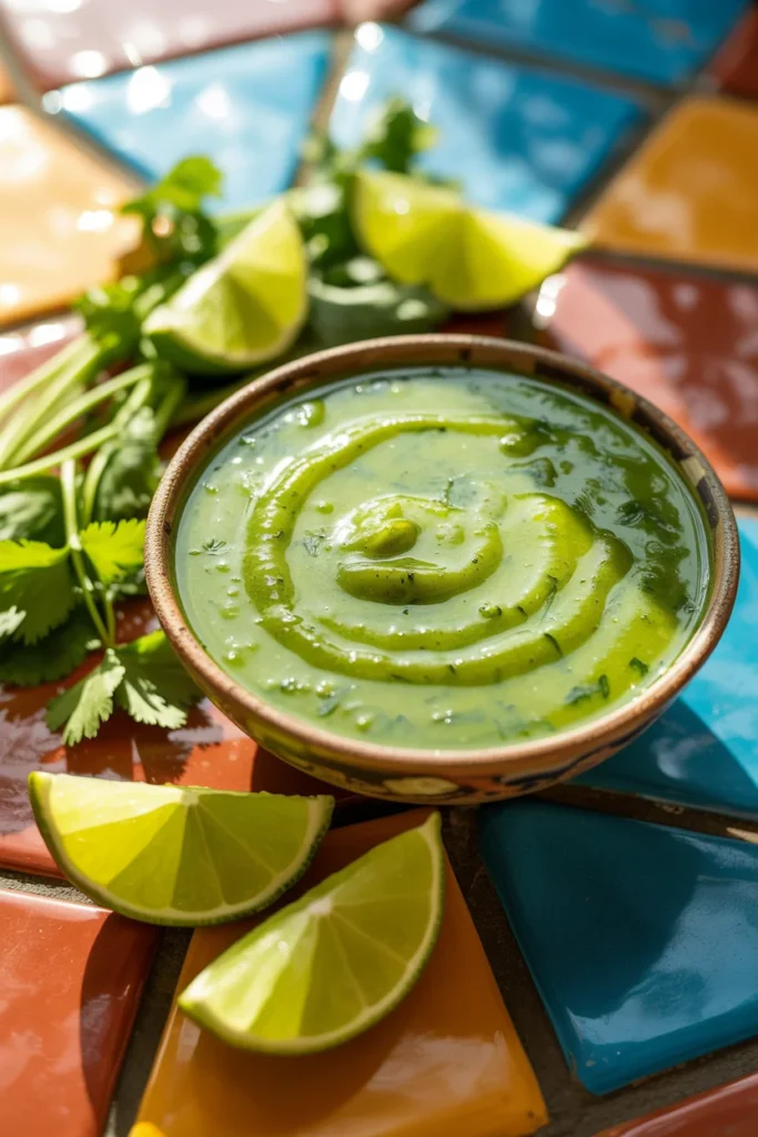 Cilantro lime sauce recipe