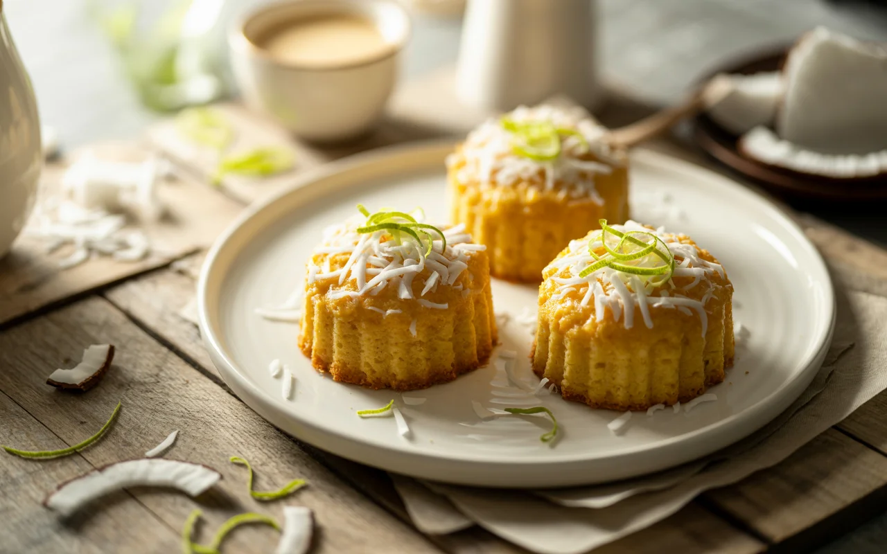 Gluten-Free Coconut Cakes