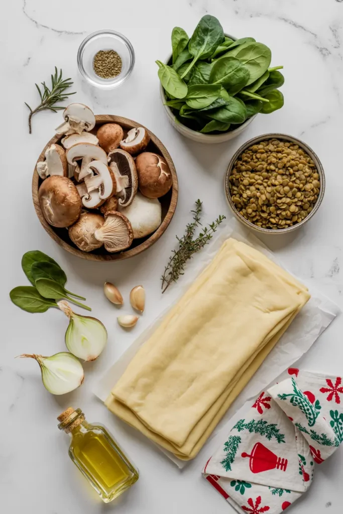 Gluten-Free Wellington Ingredients