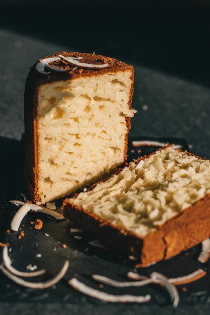 Moist Gluten-Free Coconut Cake