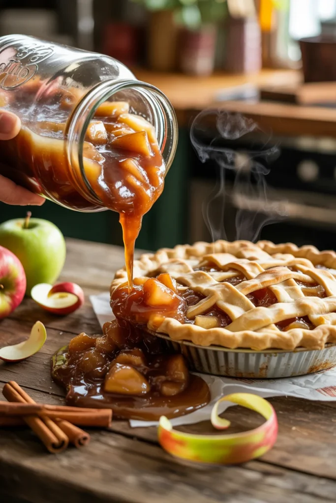Apple pie filling canned