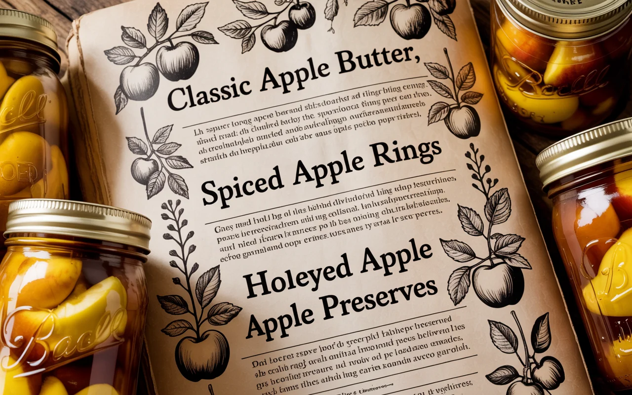 Canning Apples Recipes