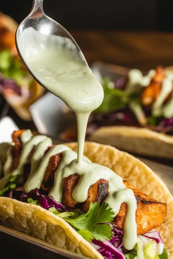 Drizzle This Creamy Gluten-Free Baja Sauce Recipe