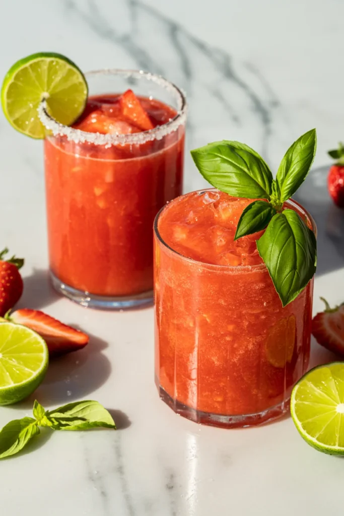 Frozen margarita variations