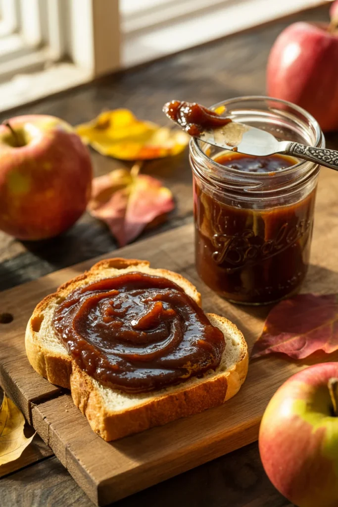 Spiced apple butter spread