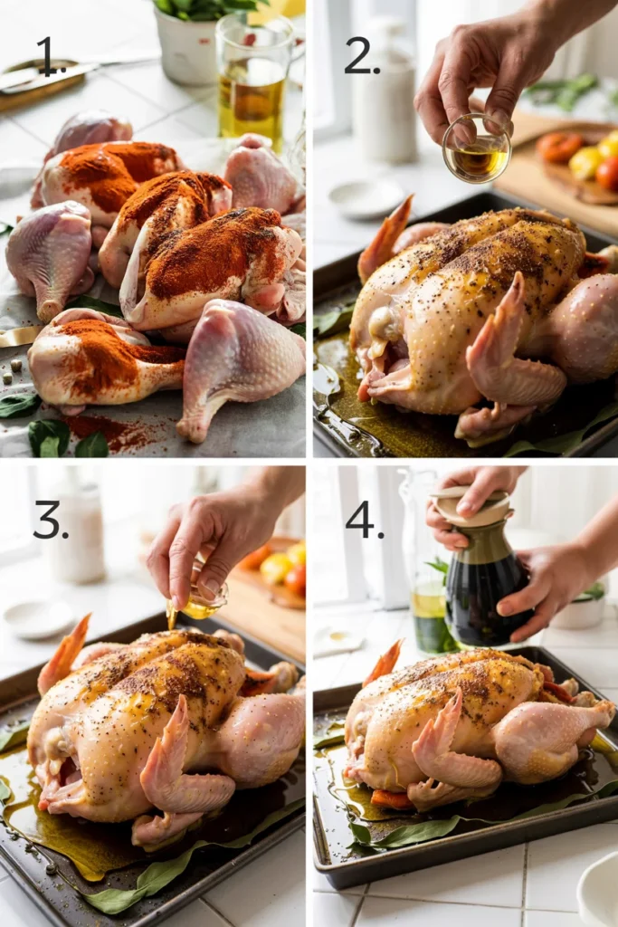 4 Simple Steps to Crispy Chicken