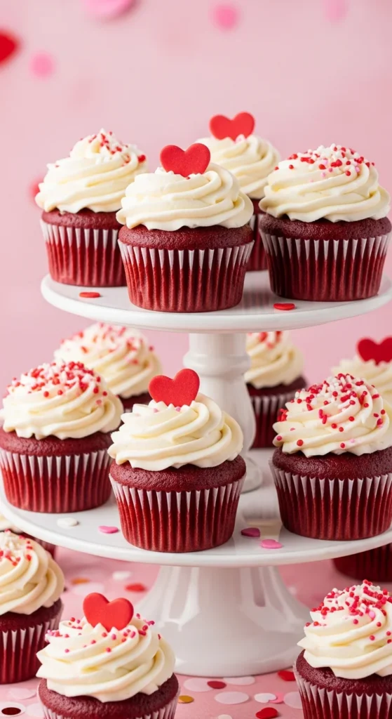 Gluten-free red velvet cupcakes