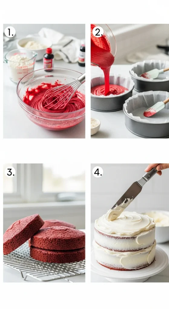Step-by-Step Red Velvet Magic